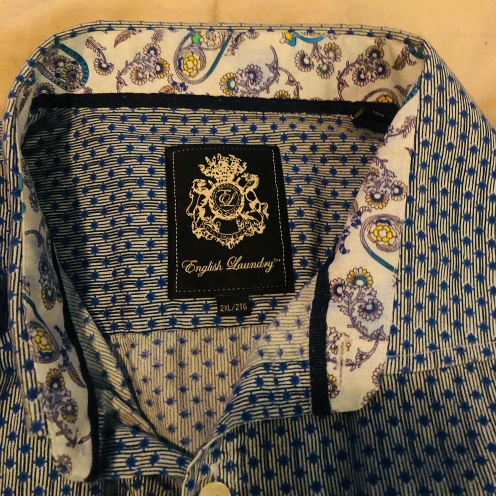 Mens English laundry Dress Shirt